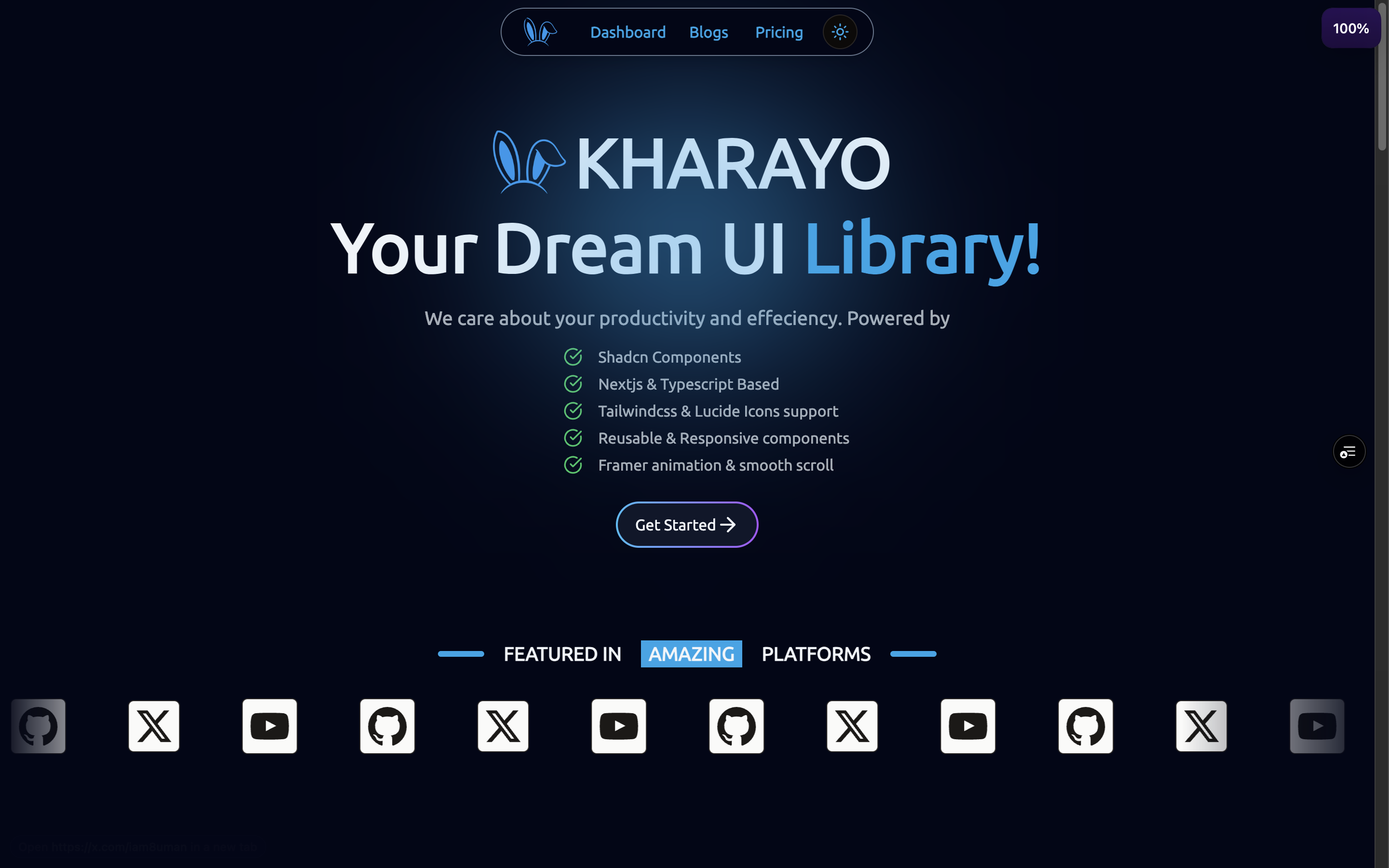 Kharayo | UI Library